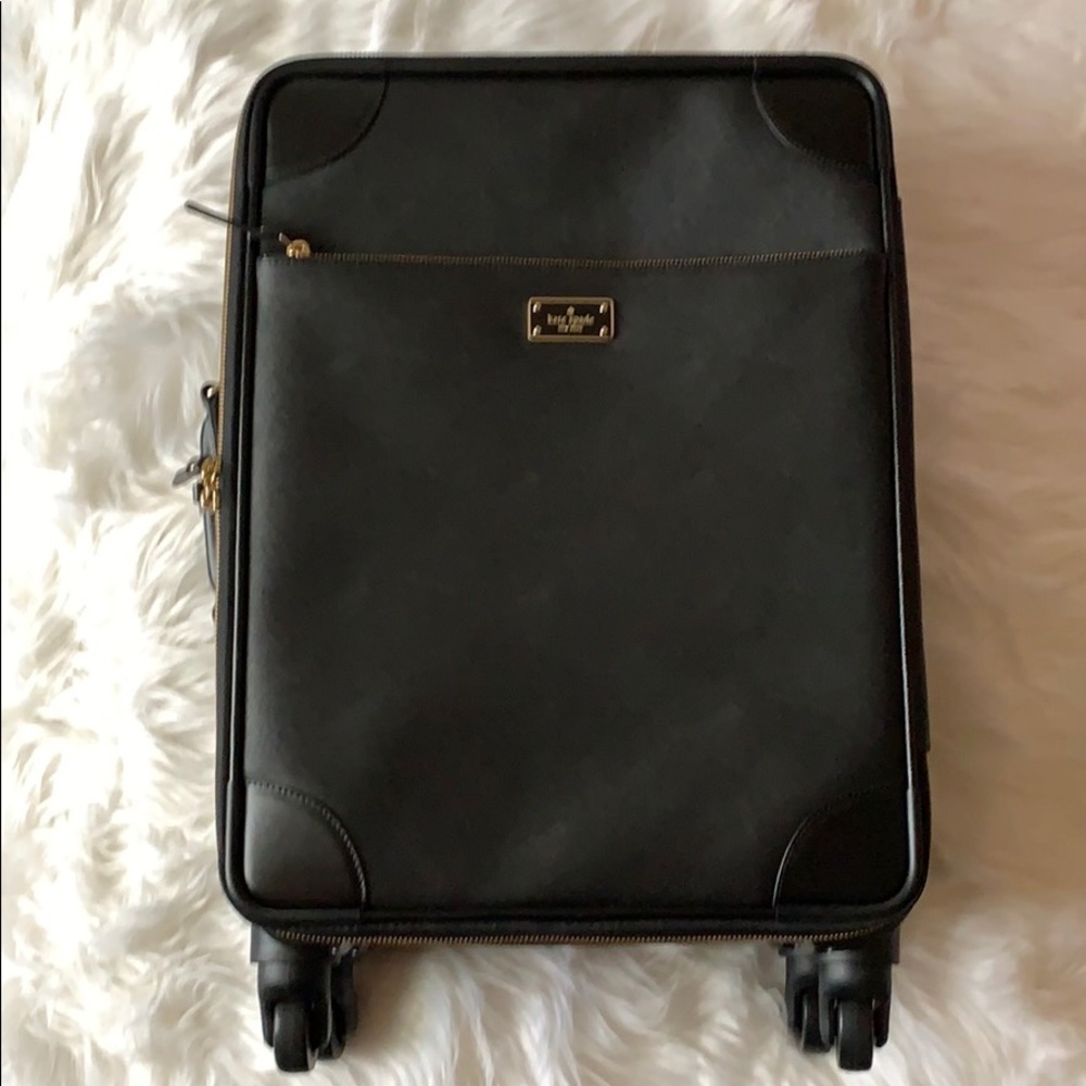 NWT Kate Spade Bon Voyage Leather Carry On Luggage